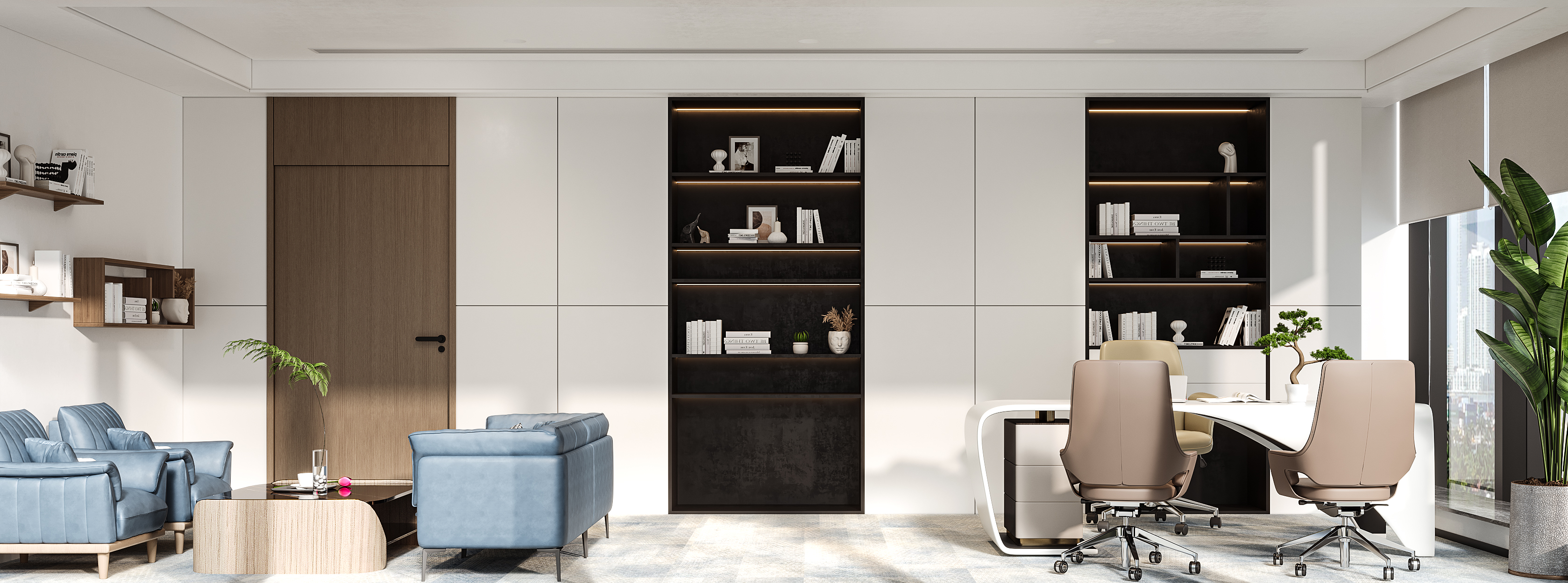 現(xiàn)代極簡(jiǎn)風(fēng)辦公室設(shè)計(jì)：打造高效與美學(xué)的辦公空間