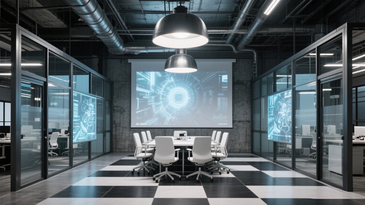 工業(yè)風(fēng)+科技感，打造年輕化辦公新體驗(yàn)