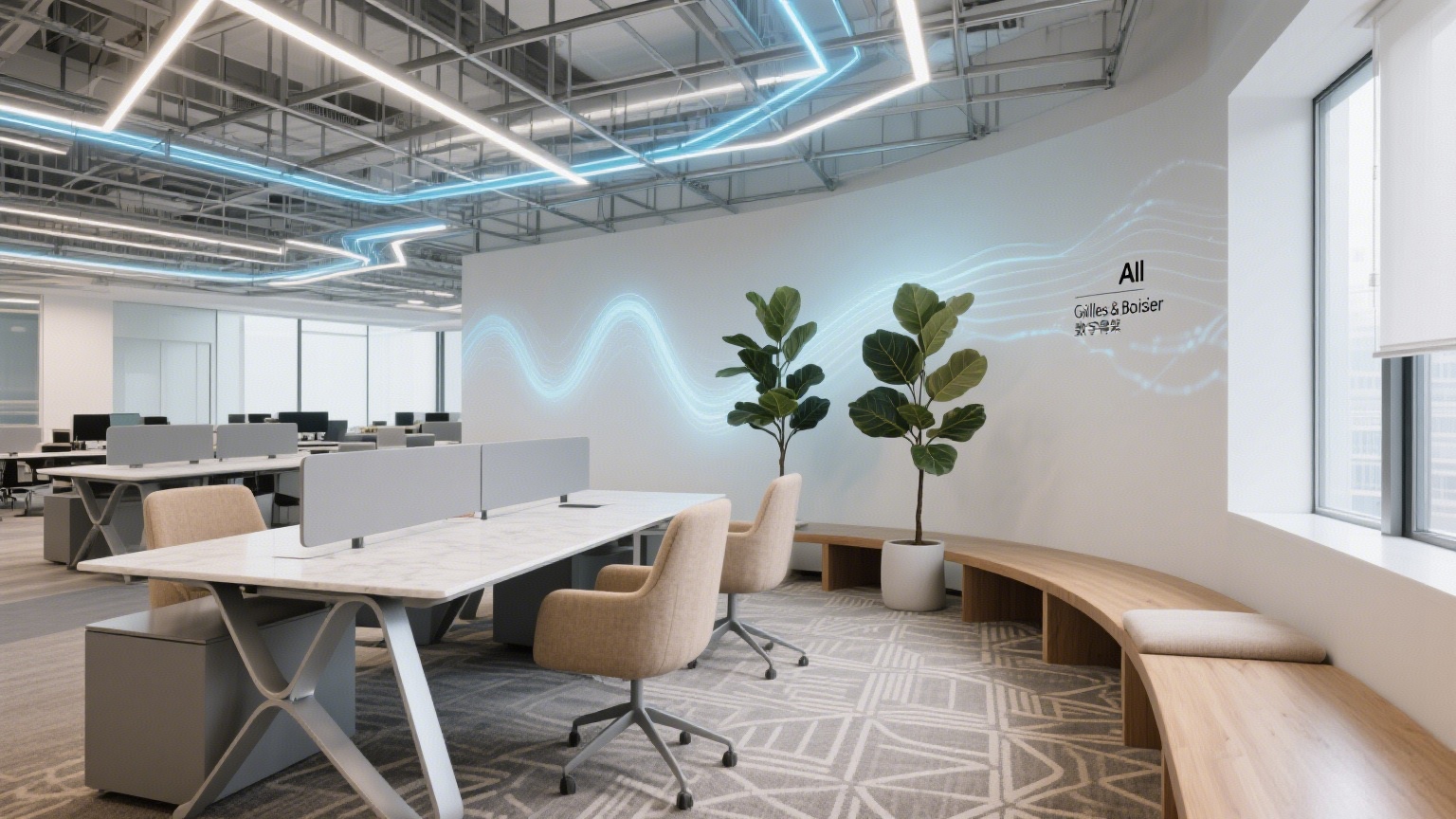數(shù)字骨架下的溫度：AI 辦公室設計哲學